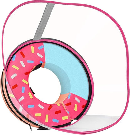 Supet Raised Sponge Dog Cone Collar Alternative After Surgery, Soft Dog Cone for Small Medium Large Dogs to Stop Licking, Pet Neck Donut Collar After Surgery