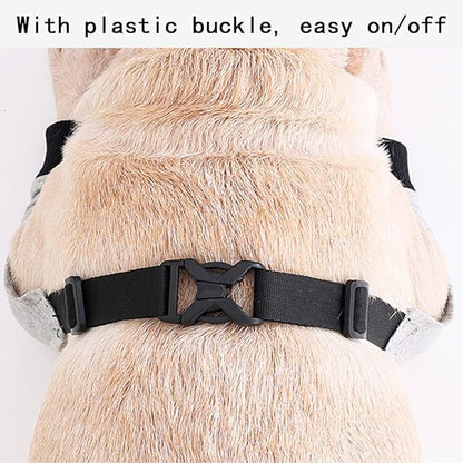 HDKUW Dog Elbow Protector for Calluses, Recovery Suit for Front Legs, Cone Collar Alternative to Stop Licking Wounds, Cover Sleeve for Small Medium Large Dogs (M)