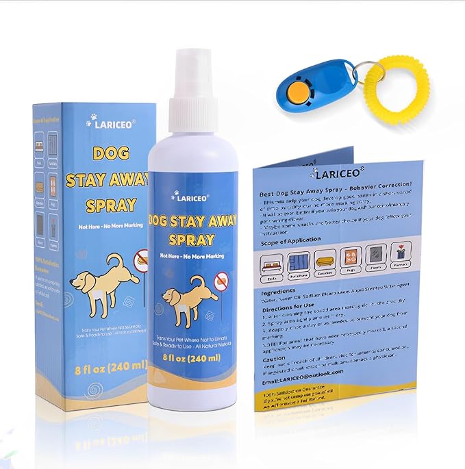 8 Oz Family-Safe Formula for Home Use - Natural Solution for Dogs to Discourage Unwanted Urination in The House