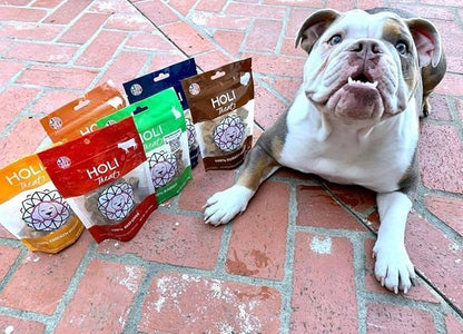 HOLI Freeze Dried Beef Liver Dog Treats – Single Ingredient Beef Dog Treats – Pasture Raised Liver Dog Treats Made in USA – Healthy Liver Treats for Dogs & Diabetic Dog Treat-Friendly - 8oz