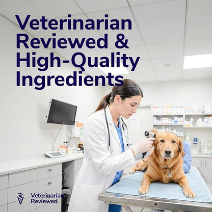 Miracle Vet Medicated Dog Shampoo for Itchy Skin Relief - Antifungal for Dog Allergy Relief, Yeast Infection, Hot Spot & Dry Skin Anti-Itch Treatment Wash - Hydrocortisone (16 oz)