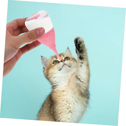 Milisten Breast Feeder for Newborns Pet Bottle Kit Feeding Bottle for Kitten Puppy Nursing Cat Milk