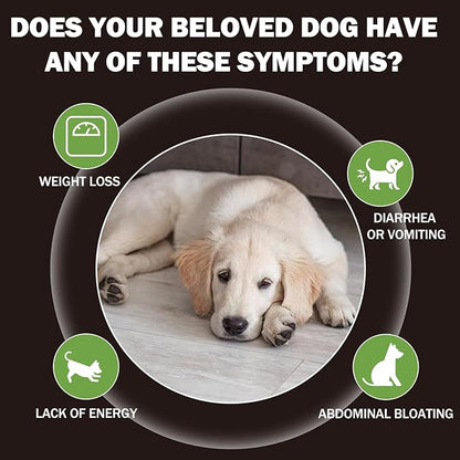 lvermect Tablets for Dogs, 99% Purity for Gut Health Detox, Promotes Immune & Digestive Support - 7.5mg(100 Tablets)