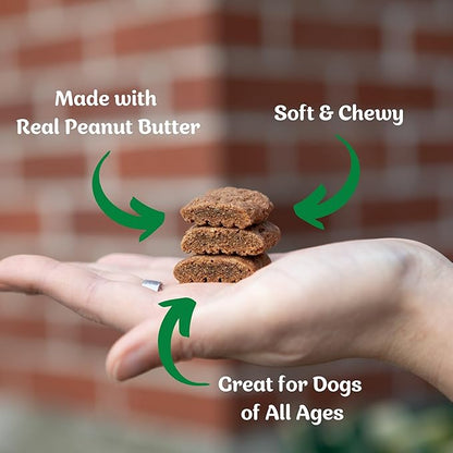 Blue Dog Bakery Natural Dog Treats, Softies, Peanut Butter Flavor, 16.2oz Bag, 6 Bags