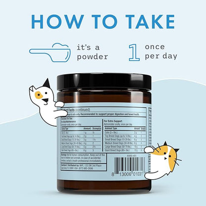 Bark & Whiskers, Complete Probiotics, for Cats and Dogs, 3.17 oz (90 g), Supports Immune Function, Digestive Support, Non GMO, Soy Free, Gluten Free