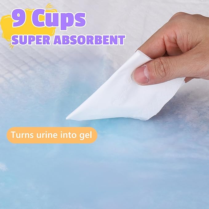 Lavender Scented Super Absorbent & Leak-Proof Puppy Pads, 30"x36" Odor Control Pet Training Dog Pee Pads, Thicken Quick Dry Pee Pads, Potty Training Pads for Dogs Cats 45Counts