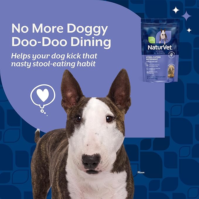 NaturVet Coprophagia Deterrent Soft Chews (90 ct)
