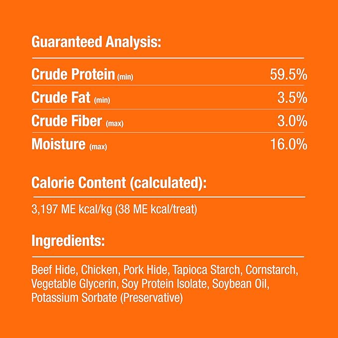 Good 'n' Fun Triple Flavor Munchy Sticks Chews for Dogs, 10 Count, Snack for All Dogs Made with Beef Hide, Chicken and Pork Hide
