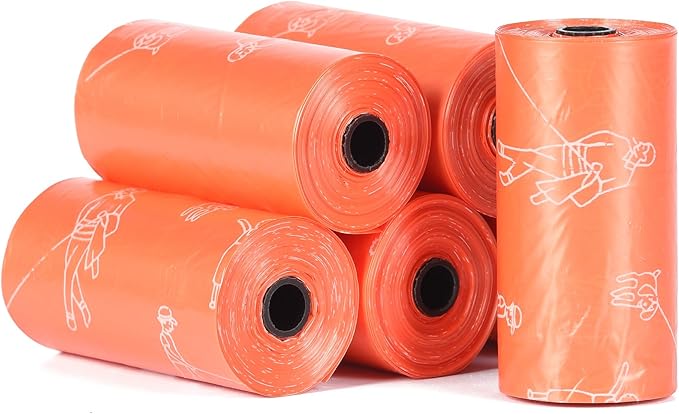 Glad for Pets Large Dog Waste Bags, Scented, Tear-Resistant, 16 Rolls | Heavy Duty Dog Poop Bags for Fast and Easy Waste Cleanup | 16 Rolls Waste Bags, 240 Bags Total