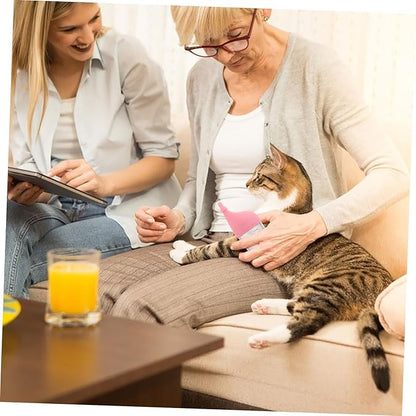 TOYANDONA Newborn Kitten Puppy Nursing Bottle Pet Feeder Soft Nipple Cat Milk Feeder Small Animal Bottle for Nursing