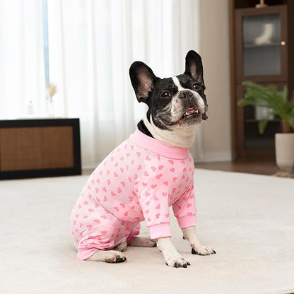 Surgery Recovery Suit for Small Medium Dogs, Long Sleeve Dog Onesie for Surgery Female Dogs Pajamas Abdominal Wound Bandages Surgical Suit Recovery Suit for Shedding Skin Disease