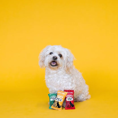 Fringe Studio Plush Dog Toy, Howling HOT Sauce, 3 Piece Set, for Small Dogs, Wagsdale Dog Toy Collection (289510), Multi-Colored