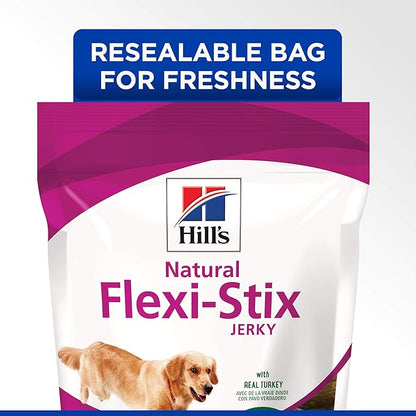 Hill's Natural Flexi-Stix Dog Treats, Turkey Jerky, 7.1 oz. Bag