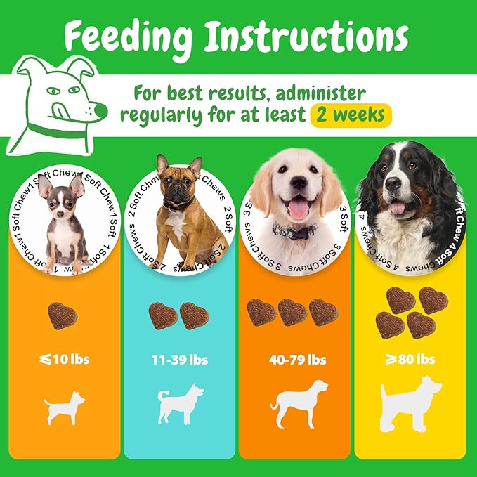 PENPEN Probiotics for Dogs, Dogs Probiotics for Digestive Health, Multi-Probiotic and Enzyme Blend Promote Gut Health & Immune Support, Eases Sensitive Stomachs - Beef Flavor, 180 Soft Chews