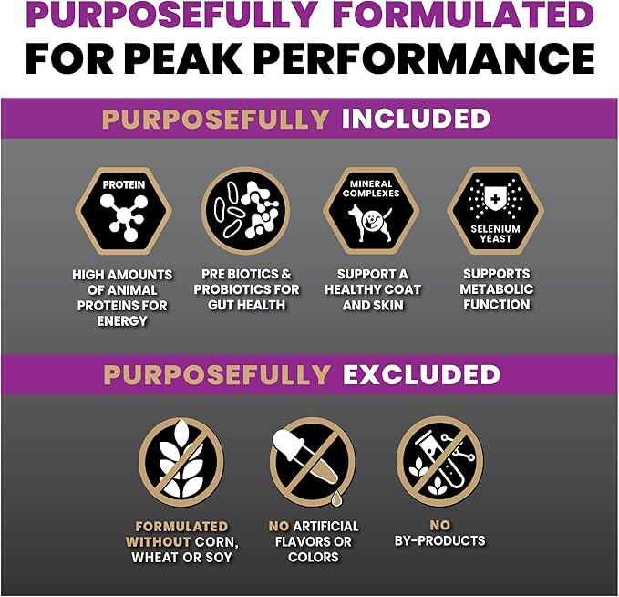 VICTOR Super Premium Dog Food – Professional Dry Dog Food – Super Premium Kibble with 26% Protein – Gluten-Free with Beef, Chicken & Pork Meals – for High Energy and Active Dogs & Puppies, 30lbs