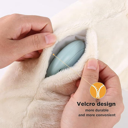 WEOK Heartbeat Dog Toy for Puppy- Helps for Dog Anxiety Relief and Calming Aid, Stuffed Animal Anxiety Calming Behavioral Aid Puppy Heartbeat Toy Sleep aid for Dogs Cats Pets