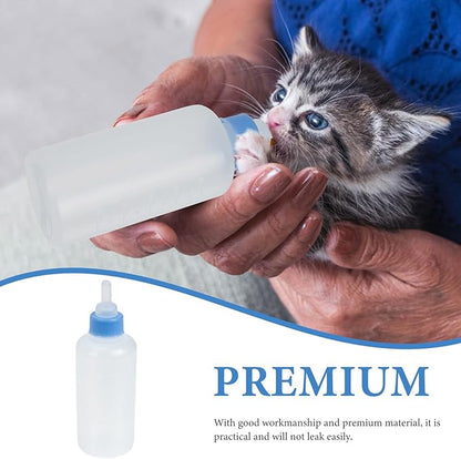 DECHOUS 3pcs Pet Supplies Cat Milk Bottles for Newborn Animals Dog Nursing Bottles