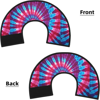 Adjustable Pet Cone for Small Dogs Tie Dye, Lightweight Elizabethan Collar for Cats, Puppies, and Dogs After Surgery, Prevent Licking