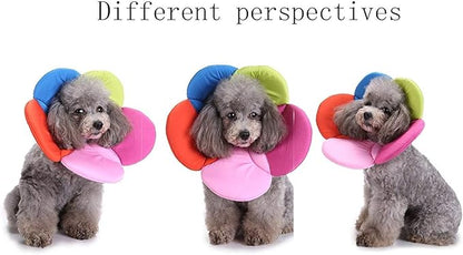 Dogs Cats Medical Grooming Pet E-Collar Recovery Remedy Protective Dog Lick Caught Soft Sponge Adjustable Postoperative Kit for Small and Medium Dog