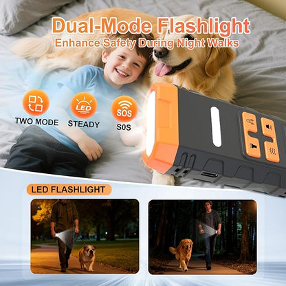 Ultrasonic Dog Trainer G3, Anti-Barking Device for Dogs, 2025 Upgraded Sonic Bark Deterrent, 5-in-1 Handheld Discipline Training Tool to Stop and Control Barks, Bad behaviors