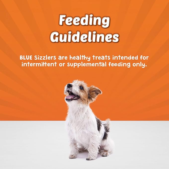 Blue Buffalo Sizzlers Bacon-Style Dog Treats with Real USA Pork, Original Flavor, 28-oz Bag (Pack of 2)