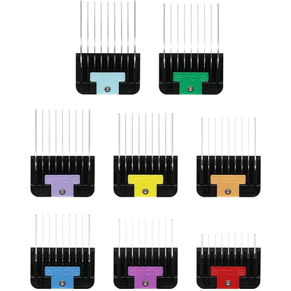 Andis - set of combs lifted stainless steel parts 8