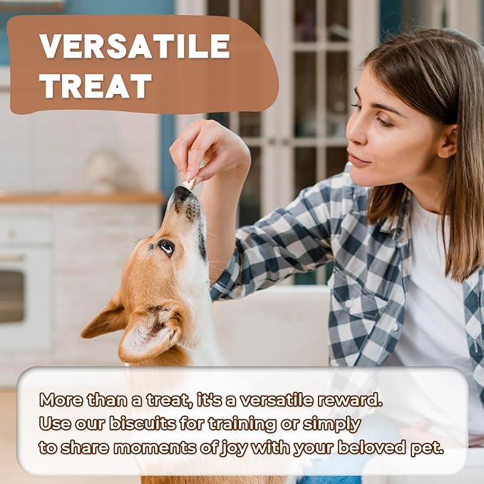 Dancing Tail Freeze Dried Chicken & Kale Cube Cat & Dog Treats Biscuits, Dehydrated High Protein Weight Control Traing Treats for Small Dogs Cats 1.8 Ounce