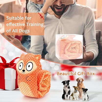 Letsmeet Squeak Dog Puzzle Toys IQ Training, Snuffle Toys Foraging Instinct Puppy Toys