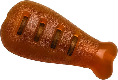 Starmark Treat Ringer Flex Grip Turkey Leg, Brown (SMFEL), 1 Count ( Pack of 1)