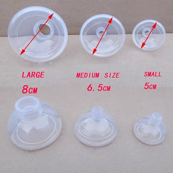 Cat/Dog Inhaler Aerosol Chamber with Valve - Round Silicone Material Cover, Transparent Version (Small)