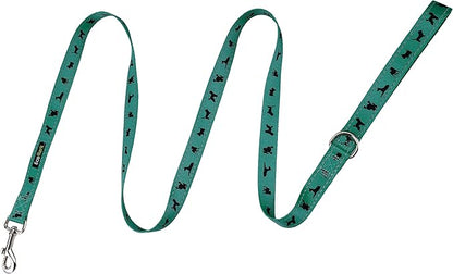 EcoBark Dog Leash - Soft & Reflective Comfort Leash with Padded Handle - Safe, Strong, & Durable for Small, Medium or Large Dogs (Forest Green)