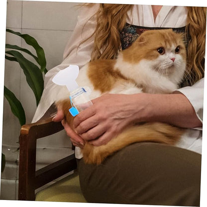 Totority Pet Spacer Mask for Cats and Dogs Breathing Indicator Chamber for Cough Relief Handheld Design for Optimal Medication