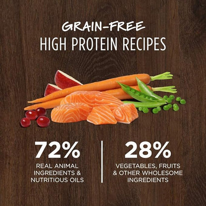 Instinct Original Dry Dog Food, Raw Coated Kibble, High Protein, Grain Free Recipe - Real Salmon, 20 lb. Bag