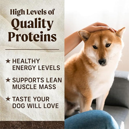 Merrick Premium Grain Free Dry Adult Dog Food, Wholesome and Natural Kibble, Real Beef and Sweet Potato - 4.0 lb. Bag