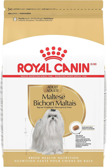 Royal Canin Breed Health Nutrition Maltese Adult Dry Dog Food, 2.5 lb Bag