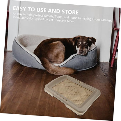 VANZACK Household Puppy Training Tray Pee Pad Holder for Dogs Dog Accessory Plastic