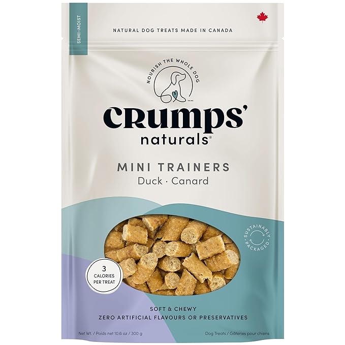 Crumps' Naturals Mini Trainers Semi-Moist Duck 10.6oz