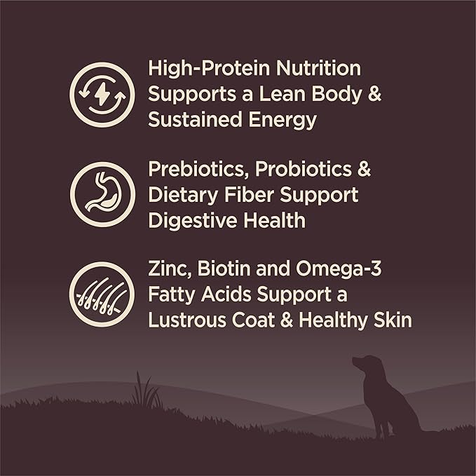 Wellness CORE Dry Dog Food, Grain-Free, High Protein, Natural, Wild Game Duck, Lamb, Wild Boar, & Rabbit Recipe, (26-Pound Bag)