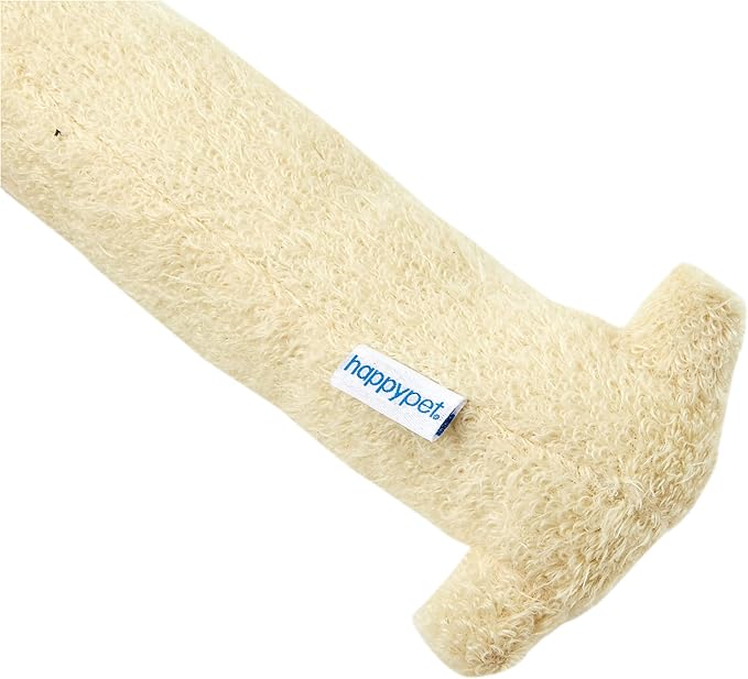 Multipet Original Loofa Dog Plush Toy - Squeaky Toy for All Dogs - Extra Soft Plush - Stuffed Animal Dog Toys for Playing - Cute Dog Pet Toy (1 Count, 12”, Random Color Surprise)