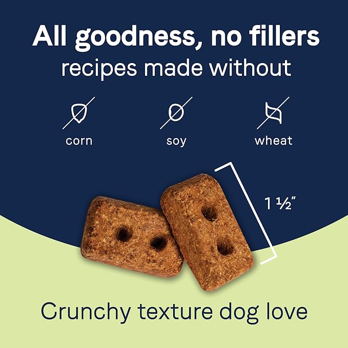Canidae Pure Dog Treat Biscuits with Duck & Chickpeas, 11 oz, Grain Free