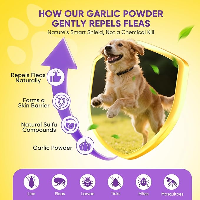 Dog Flea and Tick Treatment Chewable 200 Treatment Chews Natural Soft Chew Fleas Ticks Treatment Dog Oral Chewables Support Supplement