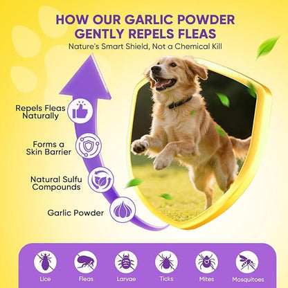 Dog Flea and Tick Treatment Chewable 200 Treatment Chews Natural Soft Chew Fleas Ticks Treatment Dog Oral Chewables Support Supplement Pest Defense Breeds and Ages Dogs Chicken Flavor