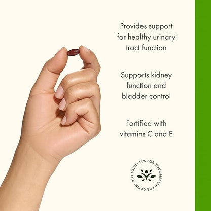 Swanson Cranberry 20:1 Juice Concentrate Urinary Tract and Kidney Health Supplement for Women and Adults Seeking Bladder Support with Vitamins C & E (180 Softgels)