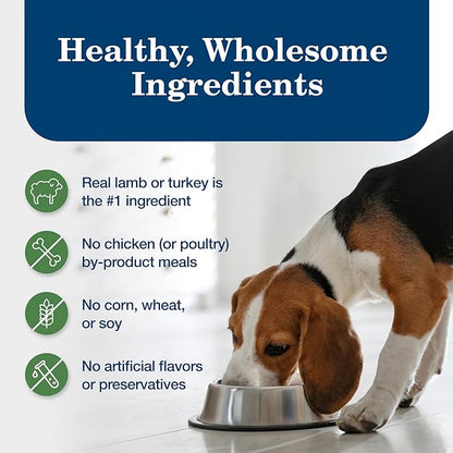 Blue Buffalo Homestyle Recipe Adult Wet Dog Food,Made with Natural Ingredients,Turkey and Lamb Dinner Variety Pack,12.5-oz Cans (,3 of Each),(Pack of 12)
