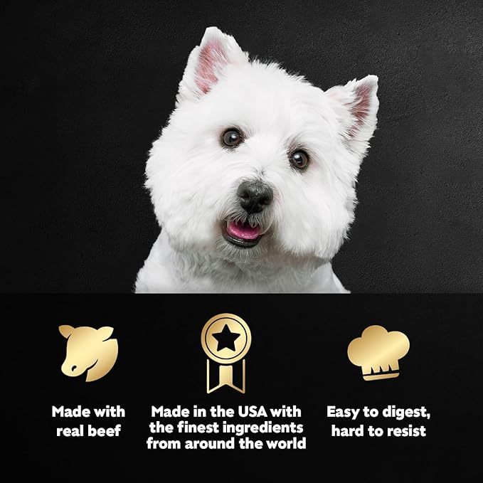 Cesar Wet Dog Food Steak Lovers Variety Pack, Adult, Wet Food for Dogs with Real Meat, 3.5 oz Easy Peel Trays, 24 Count
