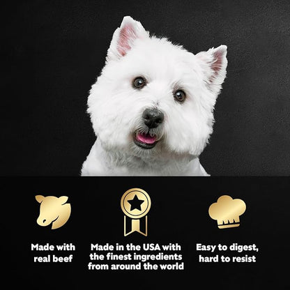 Cesar Wet Dog Food Steak Lovers Variety Pack, Adult, Wet Food for Dogs with Real Meat, 3.5 oz Easy Peel Trays, 24 Count