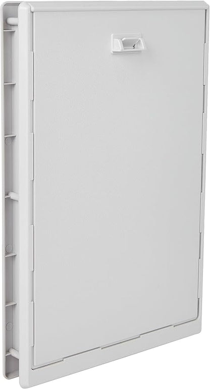 Ideal Pet Products Designer Series Plastic Pet Door with Telescoping Frame, Extra-Large, 10.5" x 15" Flap Size