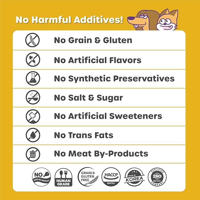 Choolip Squeeze Vita Stick Lickable Cat and Dog Treats, 7-Count Kidney Support, Tuna and Pollack with Pumpkin, Blueberry and Omega-3, Grain-Free, Vet-Formulated