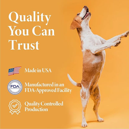 Broad Spectrum Dog Dewormer Treatment 120ml - Dewormer for Dogs and Puppies - Hookworms, Roundworms and whipworms - Boost the immnue System & Strengthens the Digestion - Chicken Flavour - Made in USA