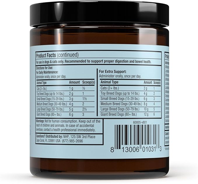 Bark & Whiskers, Complete Probiotics, for Cats and Dogs, 3.17 oz (90 g), Supports Immune Function, Digestive Support, Non GMO, Soy Free, Gluten Free